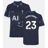Moški Nogometni dresi Tottenham Hotspur Pedro Porro #23 Gostujoči 2023-24 Kratek Rokav
